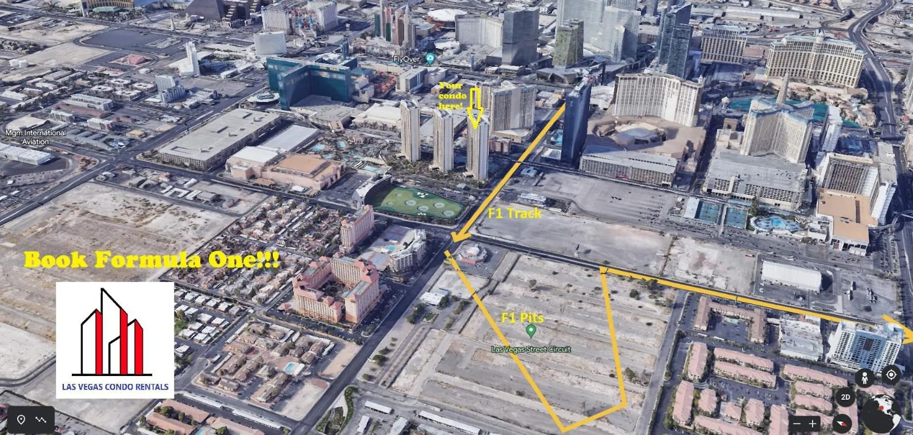 Mgm Signature-37-814 1Br 2Ba F1 Pits View Balcony Las Vegas United States